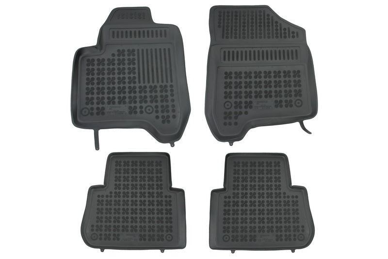 Fußmatte Gummi Schwarz Passend Für Citroen C3 Picasso (2009-2016) Rezaw Plast