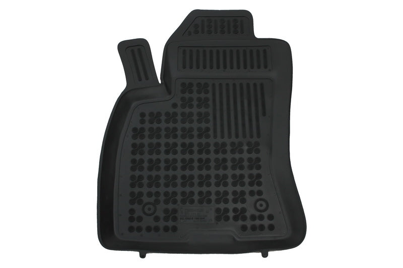 Fußmatte Schwarz Passend Für Fiat Doblo II 2009- Opel Combo C 2011- 5,7 Sitzer Version Rezaw Plast