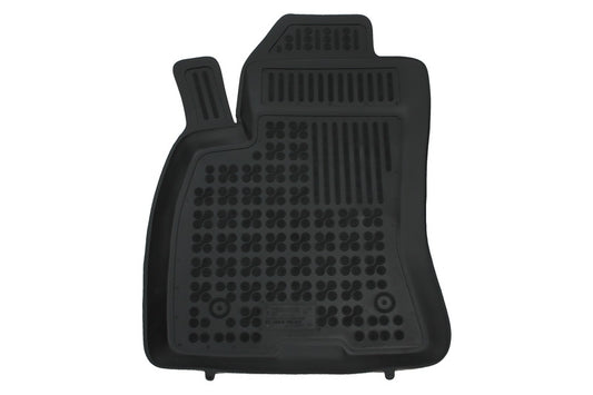 Fußmatte Schwarz Passend Für Fiat Doblo II 2009- Opel Combo C 2011- 5,7 Sitzer Version Rezaw Plast