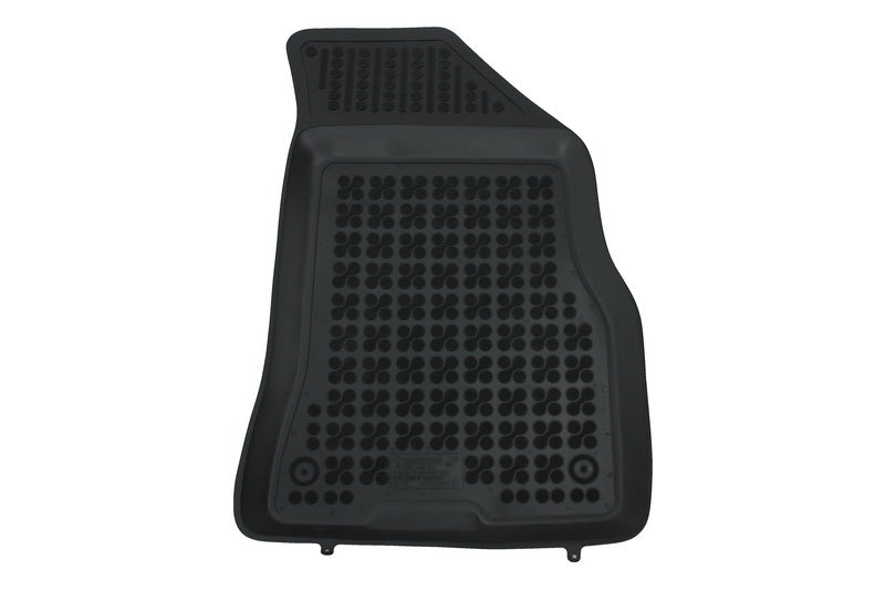 Fußmatte Schwarz Passend Für Fiat Doblo II 2009- Opel Combo C 2011- 5,7 Sitzer Version Rezaw Plast