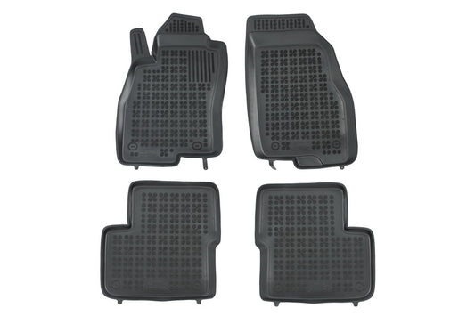 Fußmatte Schwarz Passend Für Fiat Grande Punto (2005-) Rezaw Plast
