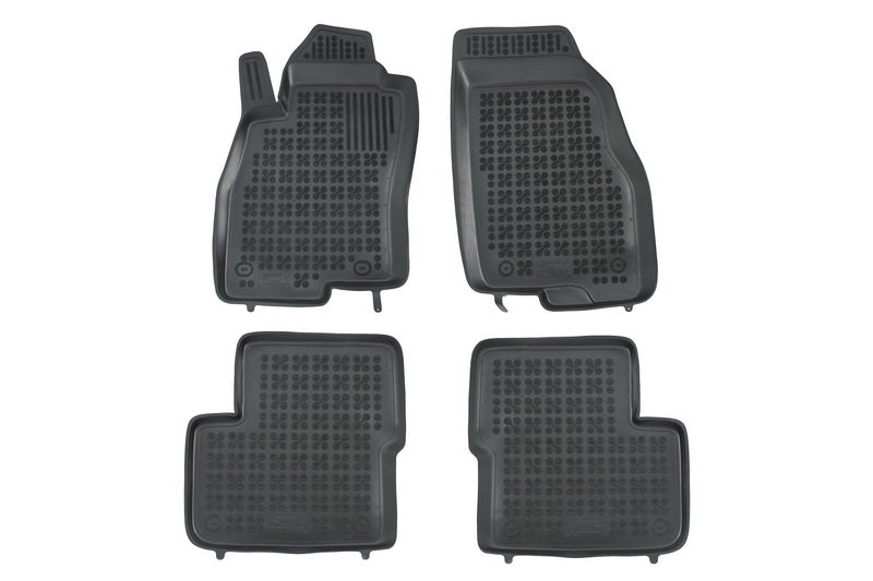 Fußmatte Schwarz Passend Für Fiat Grande Punto (2005-) Rezaw Plast