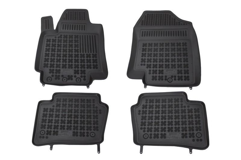Fußmatten Gummimatten für HYUNDAI i20 2008-2014 Schwarz CarPartsTuning