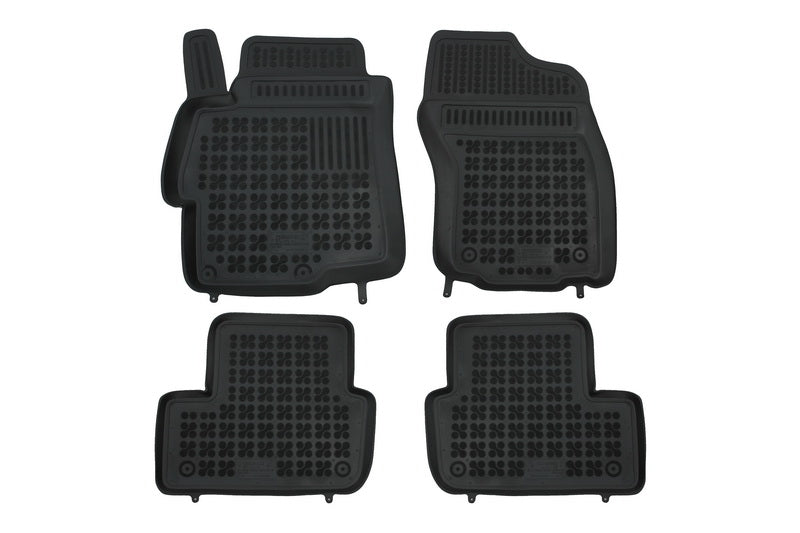 Fußmatte schwarz passend für MITSUBISHI Lancer, Lancer Evo X 2007- Rezaw Plast