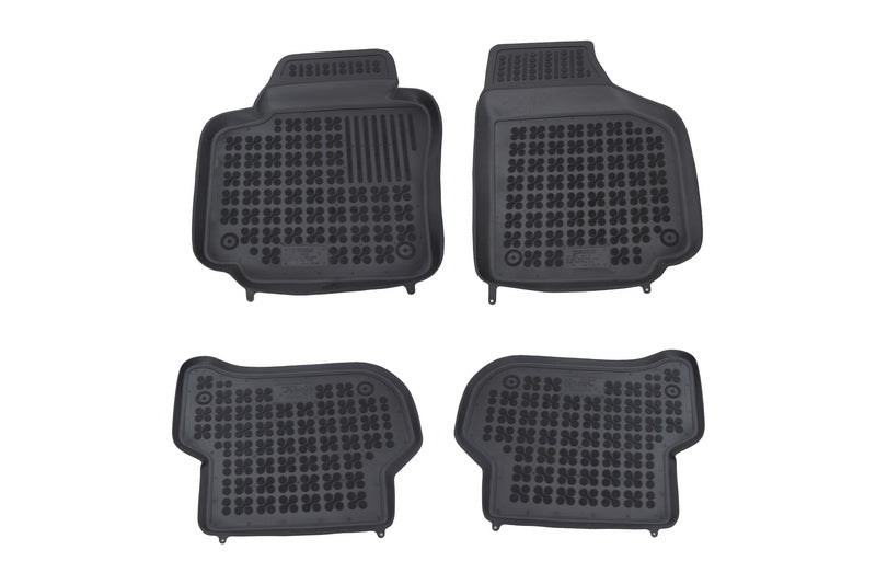 Fußmatte schwarz passend für SKODA Yeti 2009-; passend für VW Golf Plus 2005- Rezaw Plast
