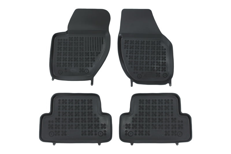 Gummi schwarz Fußmatten für VOLVO V40 2012- Dedicated Odorless Erhöhte Kante CarPartsTuning