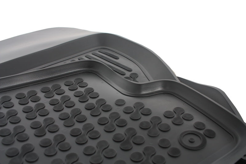 Gummi schwarz Fußmatten für VOLVO V40 2012- Dedicated Odorless Erhöhte Kante CarPartsTuning