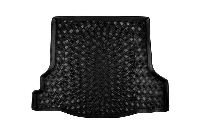 Schwarze Kofferraummatte Ohne Rutschfestigkeit Passend Für Renault Dacia Logan II (2013-) Rezaw Plast
