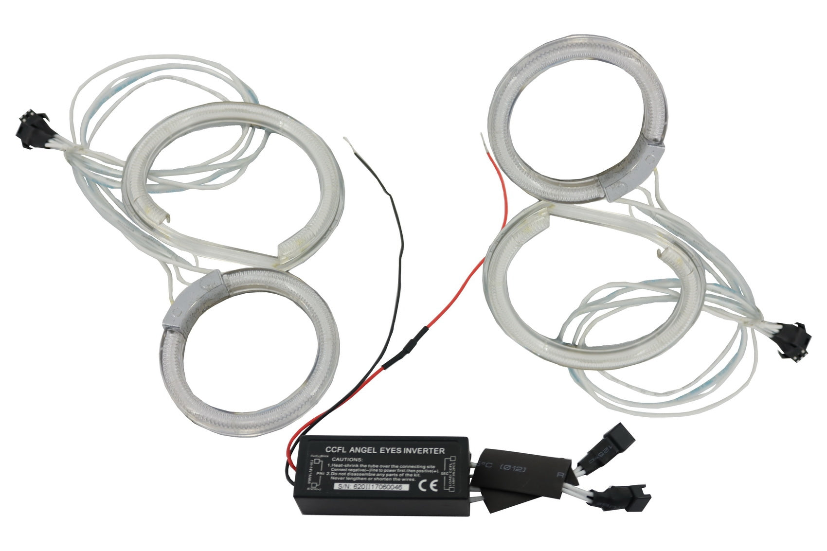 Tagfahrlicht Angel Eyes Kit Passend Für Mazda 323/626 (1998-2004) Smd LED Tagfahrlicht Vinstar