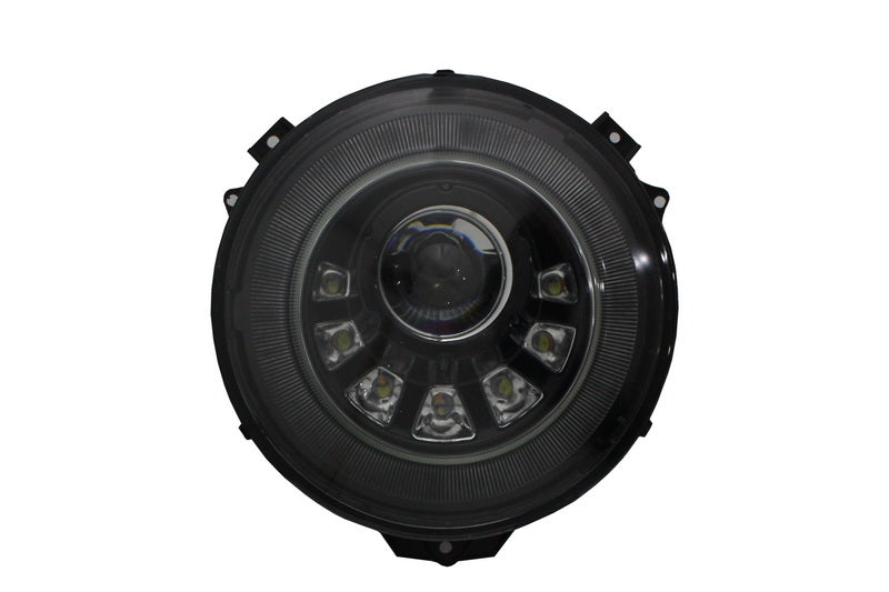 Scheinwerfer Bi-Xenon LED für Mercedes W463 G 05-17 M Square-Look Flowing CarPartsTuning