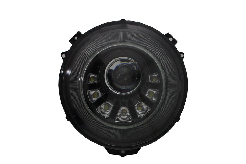 Scheinwerfer Bi-Xenon LED für Mercedes W463 G 05-17 M Square-Look Flowing CarPartsTuning