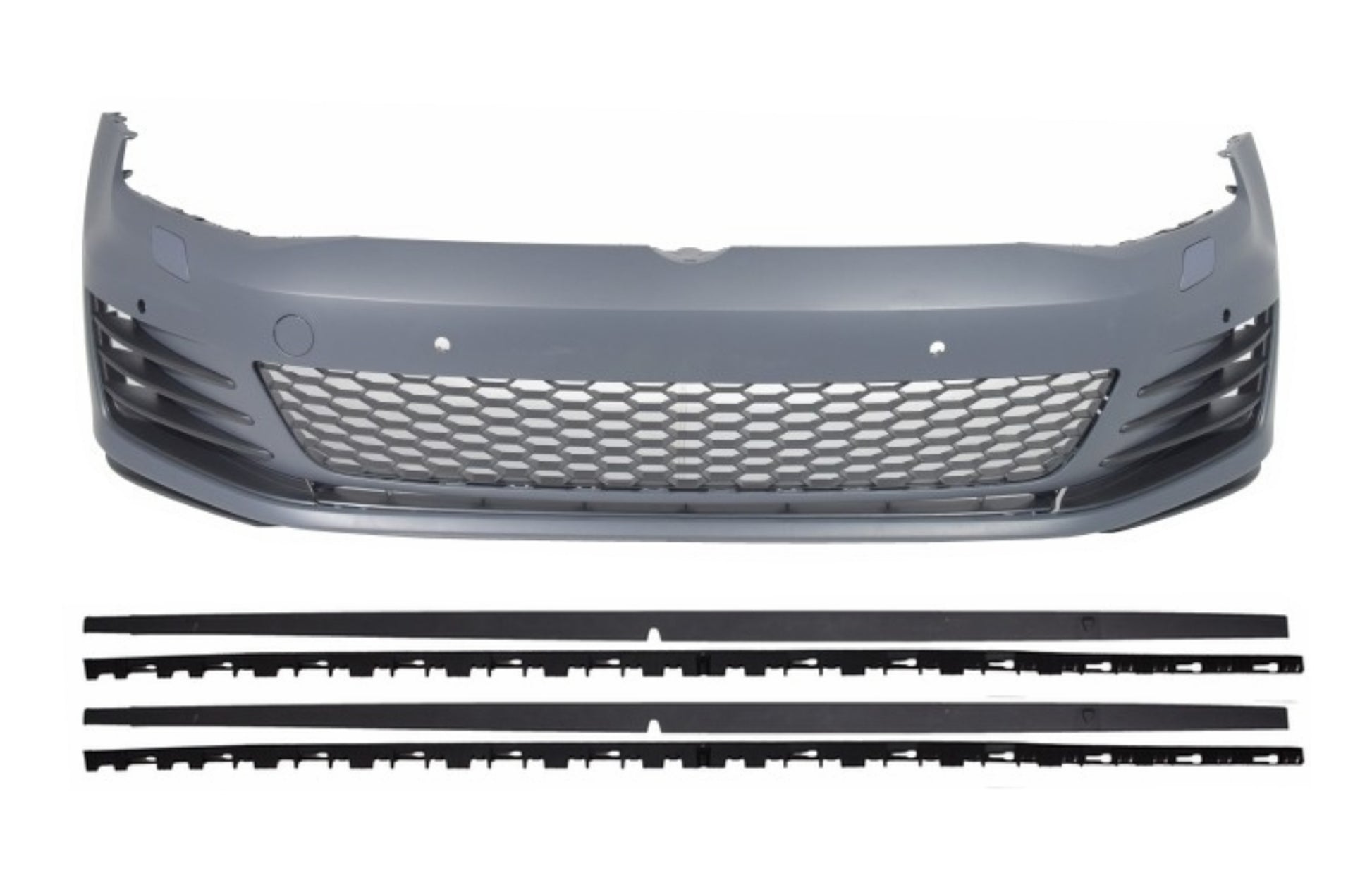 Frontstoßstange mit Seitenschweller für VW Golf VII 7 Hatchback 2013-2017 GTI Look CarPartsTuning