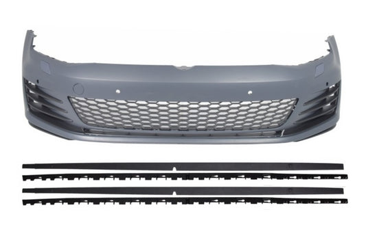 Frontstoßstange mit Seitenschweller für VW Golf VII 7 Hatchback 2013-2017 GTI Look CarPartsTuning