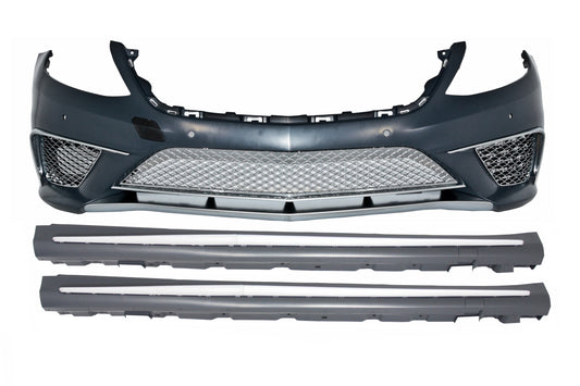 Frontstoßstange für Mercedes S-Klasse W222 13-06.17 Seitenschweller S65 Design CarPartsTuning
