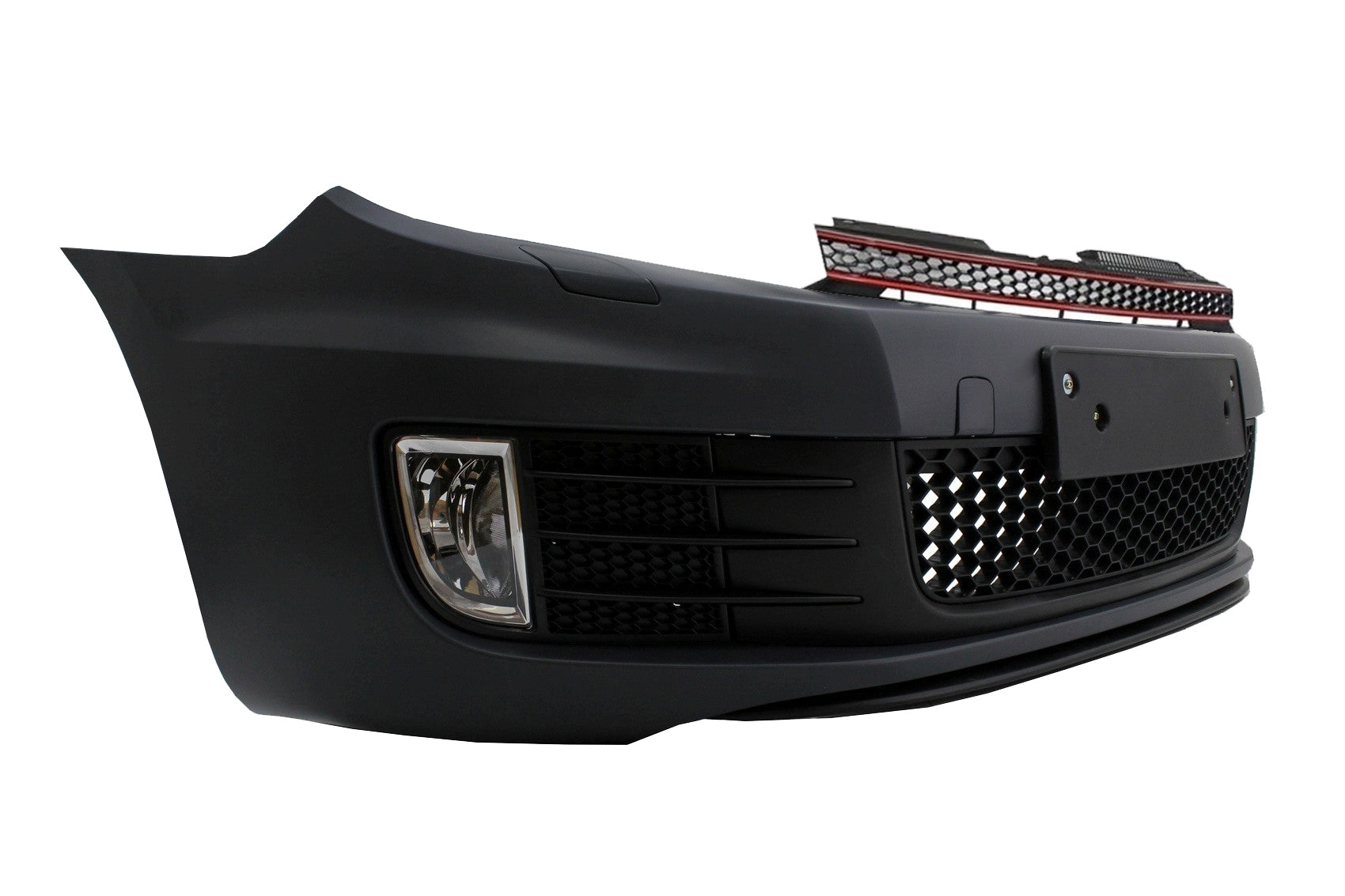 Frontstoßstange für VW Golf VI Golf 6 2008-2013 Kühlergrill GTI Look ohne PDC- CarPartsTuning