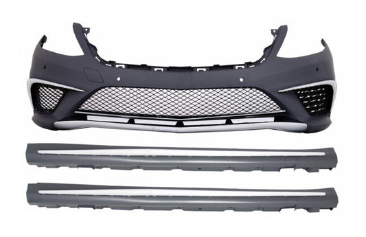 Stoßstange für MERCEDES W222 S-Klasse 13-17 S63 Design PDC Seitenschweller- CarPartsTuning