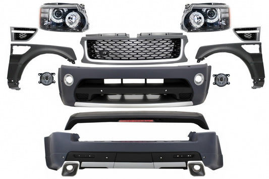 Body Kit Kotflügel für Sport L320 Facelift 09-13 LED Scheinwerfer Grill CarPartsTuning