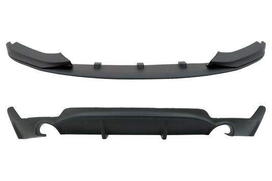 Diffusor für BMW 4er F32 Coupe F33 Cabrio F36 Gran Coupe 13-19 Spoilerlippe M Look CarPartsTuning