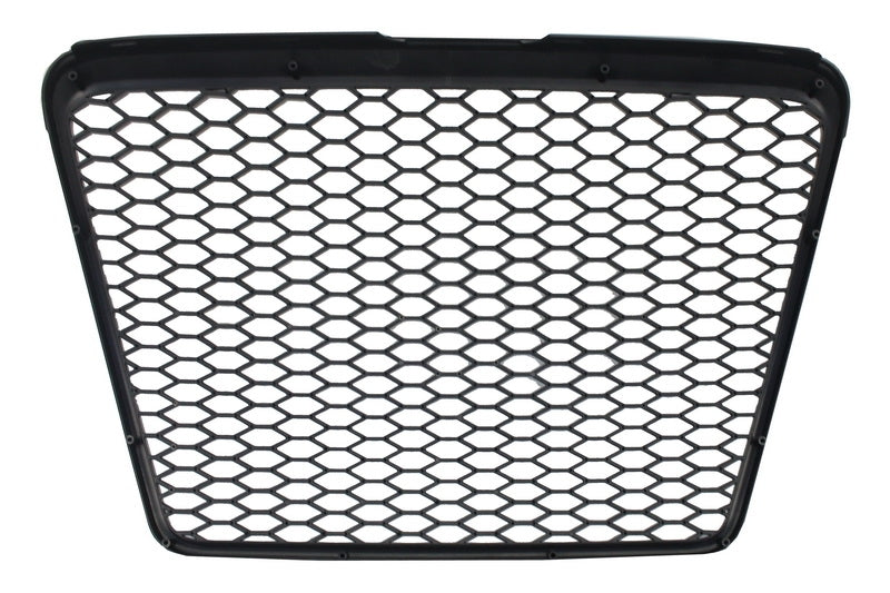 Frontgrill ohne Emblem für Audi A6 4F 4F2 C6 04-11 RS Design Schwarz Carpartstuning Austria