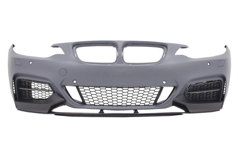 Stoßstange BMW 2er F22 F23 Coupe Cabrio 14+ Lippe M235i M-Performance Look PDC CarPartsTuning