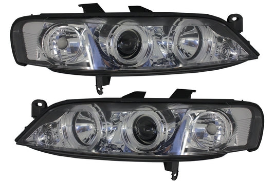 Angel Eyes Scheinwerfer für Opel Vectra B Facelift 1998-2002 Carpartstuning Austria