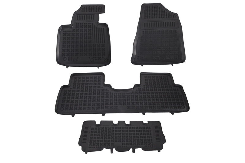 Fußmatte Schwarz Passend Für KIA Sorento III 2015- Rezaw Plast