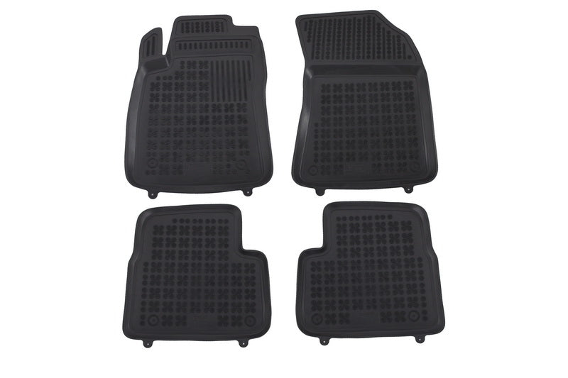 Gummi Fußmatten Schwarz geeignet für CITROEN C3 III 2016+ CarPartsTuning