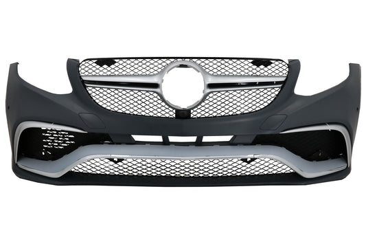 Stoßstange für Mercedes GLC X253 C253 SUV Coupé 15-19 63 Look Kühlergrill Gitter CarPartsTuning