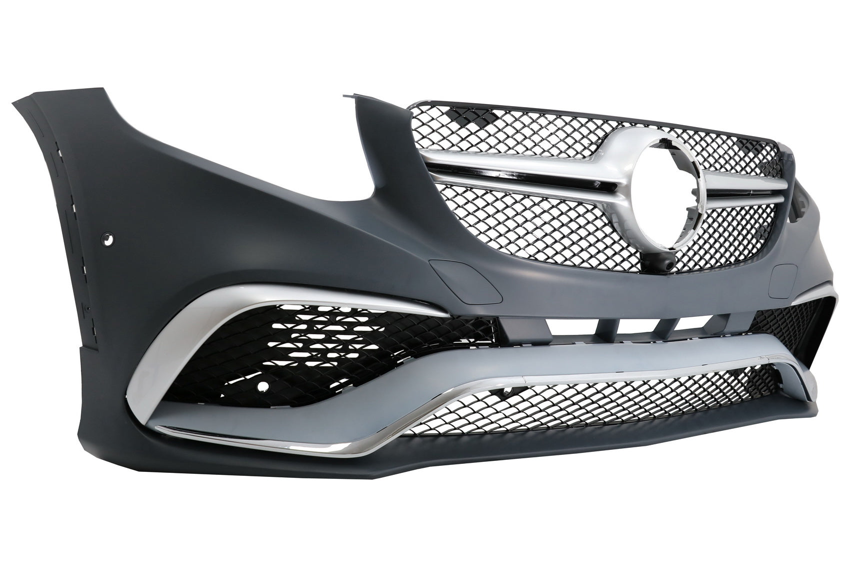 Stoßstange für Mercedes GLC X253 C253 SUV Coupé 15-19 63 Look Kühlergrill Gitter CarPartsTuning