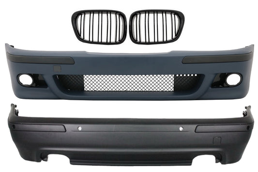 Bodykit für BMW E39 5er 97-03 Stoßstangengitter Klavierschwarz M5 Look CarPartsTuning