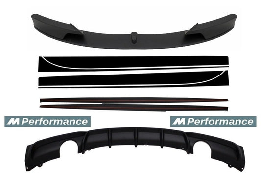 Add On Kit Extension Umbau auf M-Performance Look für BMW 3er F30 F31 11+ CarPartsTuning