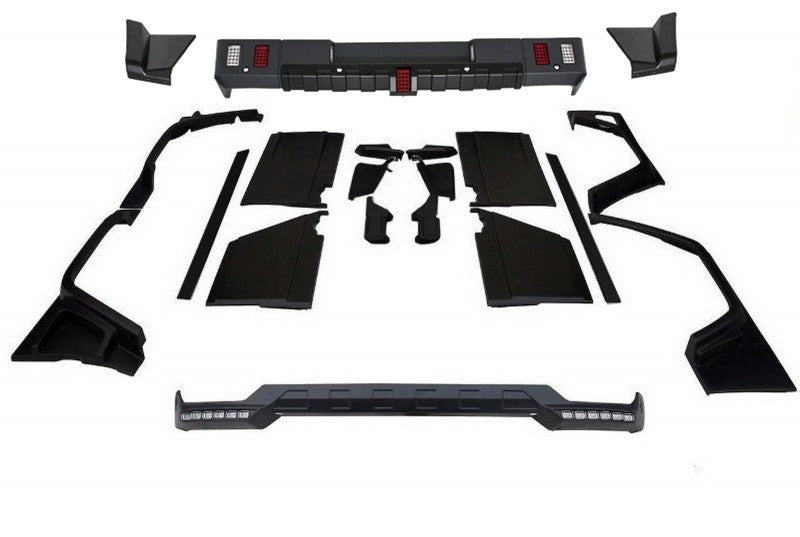 Konversion Bodykit Glasfaser für Mercedes G W463 1989-2018 G63 G65 B-Look W-Star CarPartsTuning
