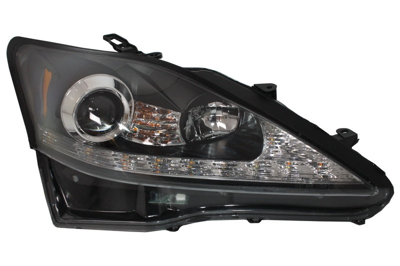 Scheinwerfer LED DRL für LEXUS IS XE20 06-13 Dynamic Light Schwarz Edition CarPartsTuning