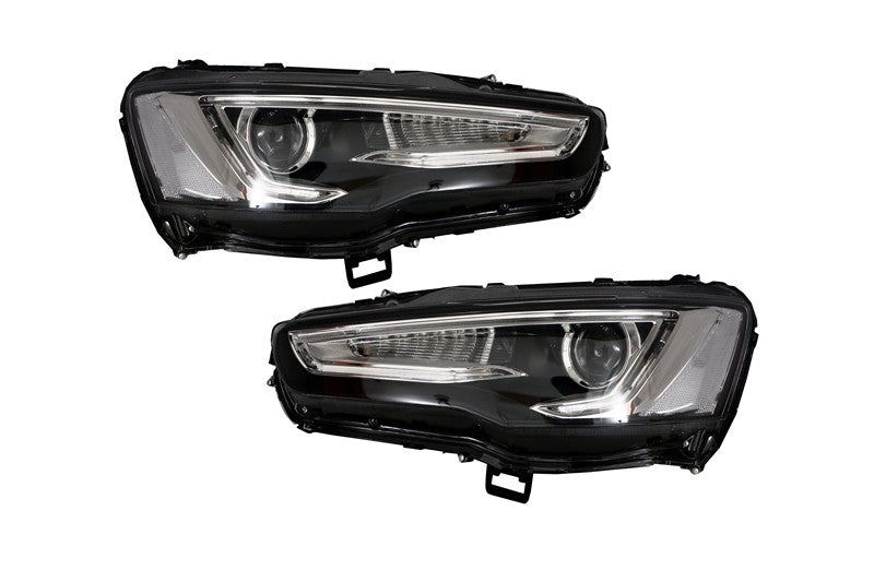 Scheinwerfer LED DRL für MITSUBISHI Lancer EVO X 07-17 LED Rücklichter CarPartsTuning