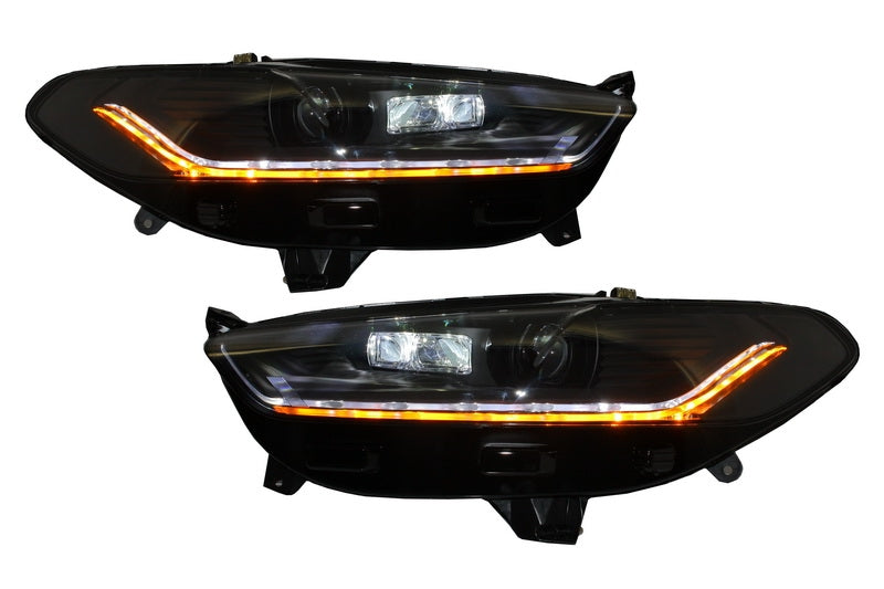 LED DRL Scheinwerfer für FORD Mondeo MK5 2013-2016 Fließende Dynamische Blinker CarPartsTuning