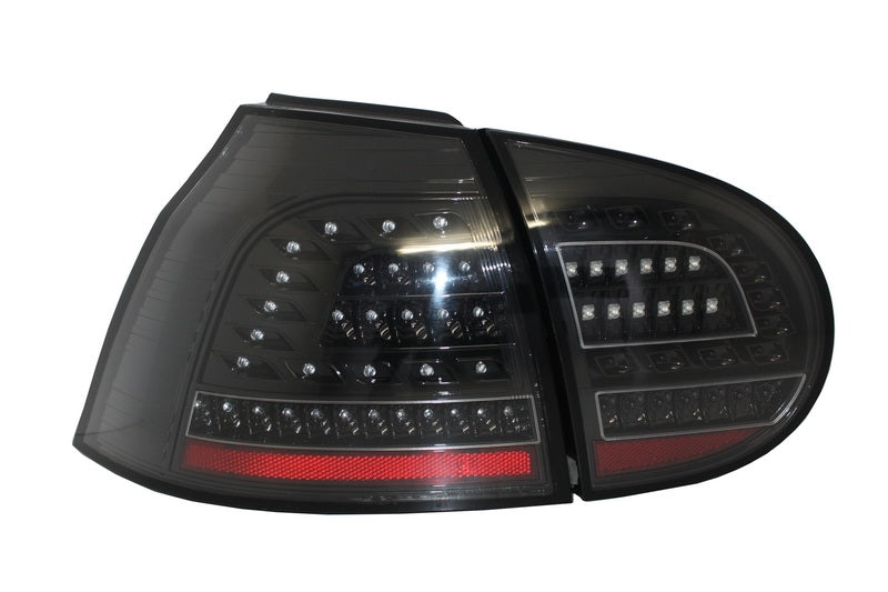 Volle LED Rücklichter für VW Golf V 5 Linkslenker 04-09 Schwarz Urban Style- CarPartsTuning