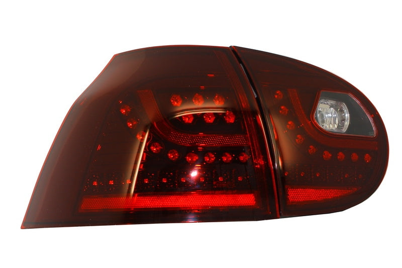 LED Rückleuchten für VW Golf V 5 04-09 LHD Kirschrot Urban Style CarPartsTuning