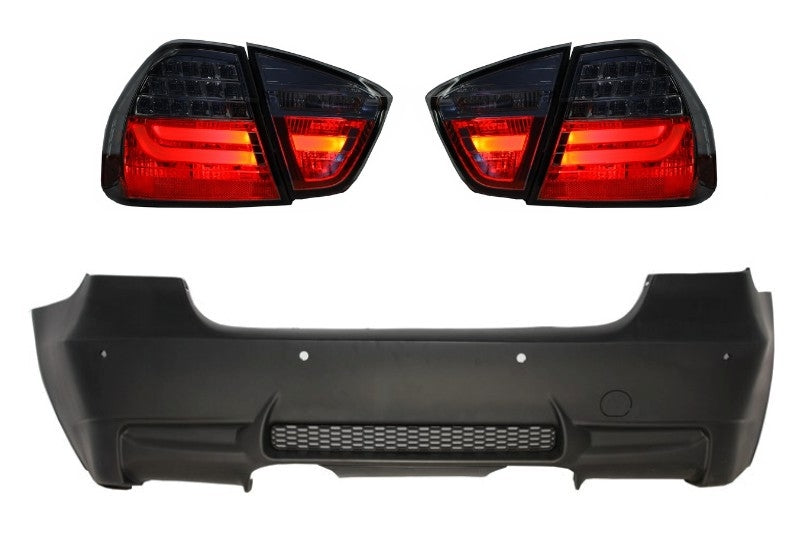 Heckstoßstange für BMW 3er E90 2005–2008 LED-Rücklichter M3-Design Carpartstuning Austria