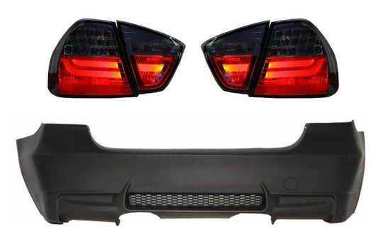 Heckstoßstange für BMW 3er E90 05–08 LED-Rücklichter M3-Look Carpartstuning Austria