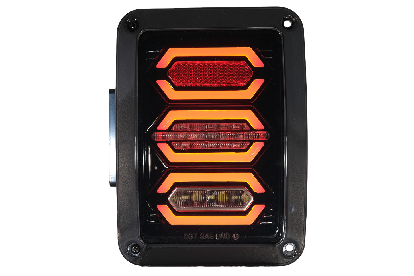 Rückleuchten Voll-LED Passend Für Jeep WranGLEr JK (2007-2017) Smoke KITT