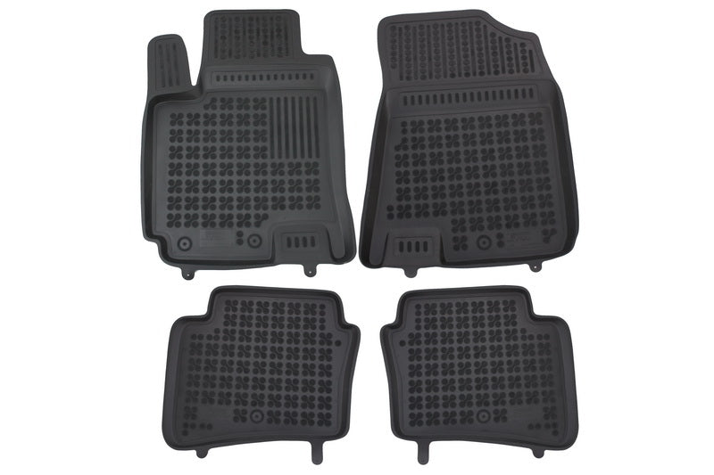 Fußmatte Gummi Schwarz Passend Für Hyundai i20 GB 2014+ Rezaw Plast
