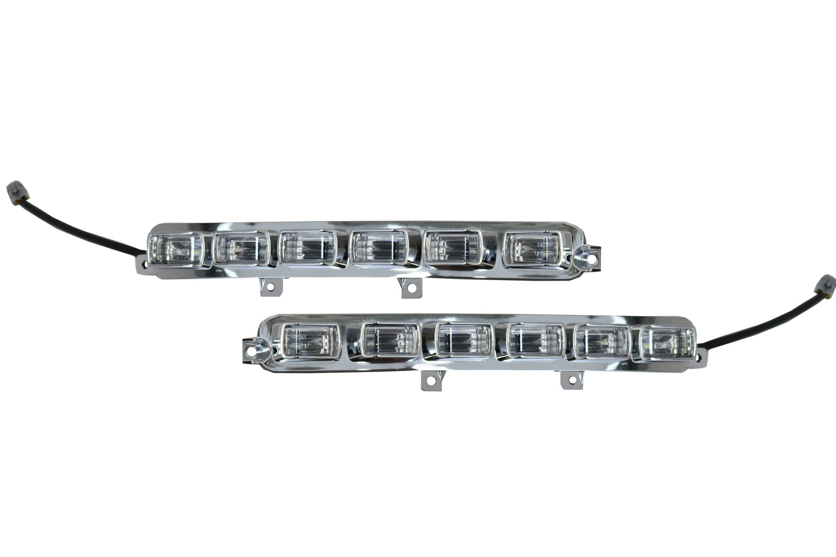 LED Tagfahrlicht für Front spoilererweiterung für Mercedes G-Klasse W463 89-17 CarPartsTuning