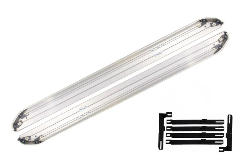 Trittbretter Seitenstufen für Honda CRV 2012-2016 Vierte Generation & Klammern CarPartsTuning