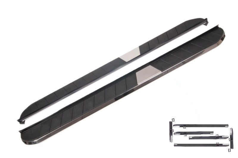 Trittbretter Seitenschritte für NISSAN X-Trail III T32 2013+ KITT Design CarPartsTuning