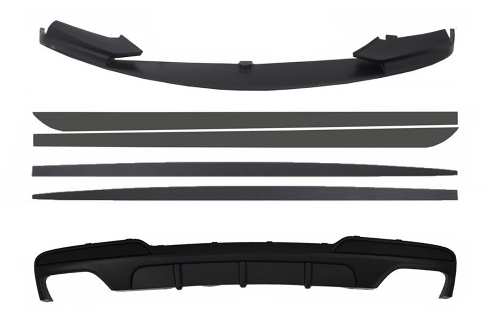 Add-on-Kit Erweiterungskonvertierung für BMW 5er F10 F11 Spoiler Diffusor 11-17 Carpartstuning Austria
