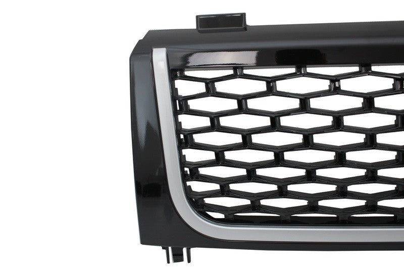 Mittelgitter Passend Für Land Range Rover Vogue III L322 (2002-2005) Piano Black & Silver Autobiography Supercharged Edition KITT