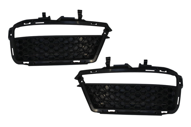 Frontseitengitter Nebelscheinwerfer DRL für Mercedes S W221 2005-2012 S63 S65 Look CarPartsTuning