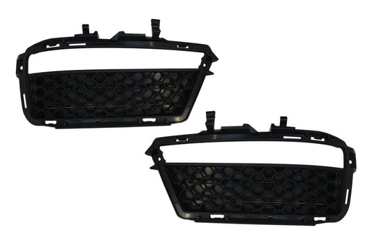 Frontseitengitter Nebelscheinwerfer DRL für Mercedes S W221 2005-2012 S63 S65 Look CarPartsTuning