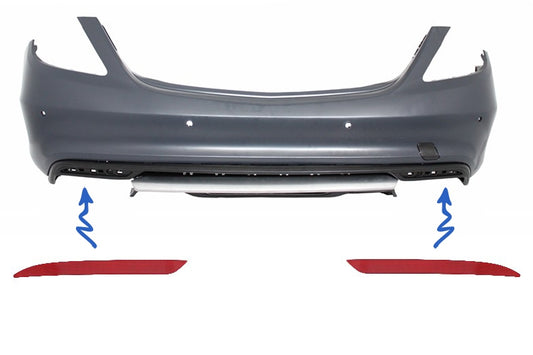 Reflektor hintere Stoßstange für Mercedes S-Klasse W222 GLE W166 C292 GLC 63 X253 C217 CarPartsTuning