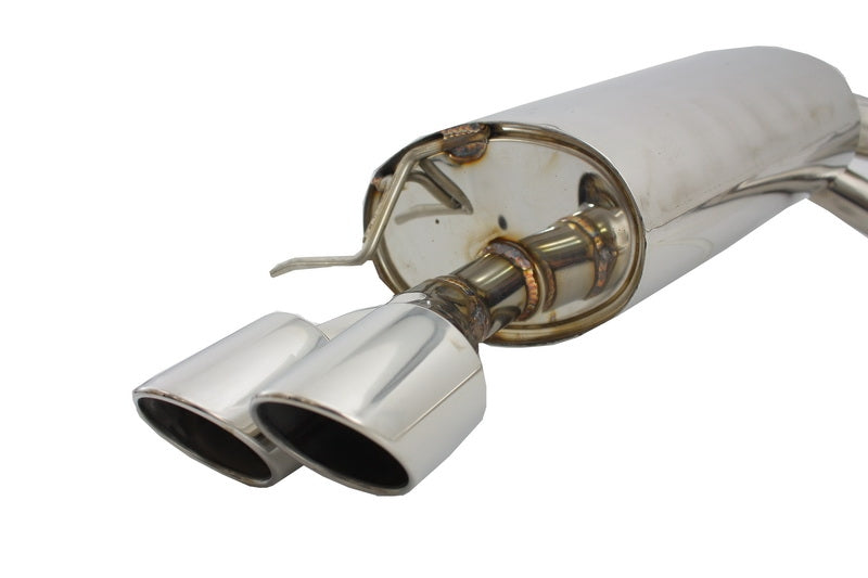 Komplette Auspuffanlage für BMW 5er E60 E61 03-10 Abgassystem Twin Double Quad CarPartsTuning